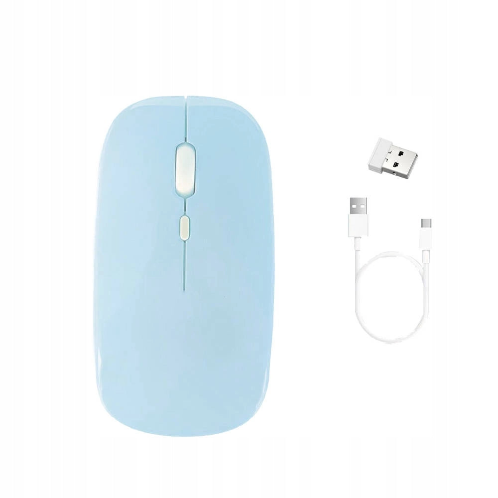 Wireless Bluetooth Computer Mouse with Radio Band - CTMM (Blue