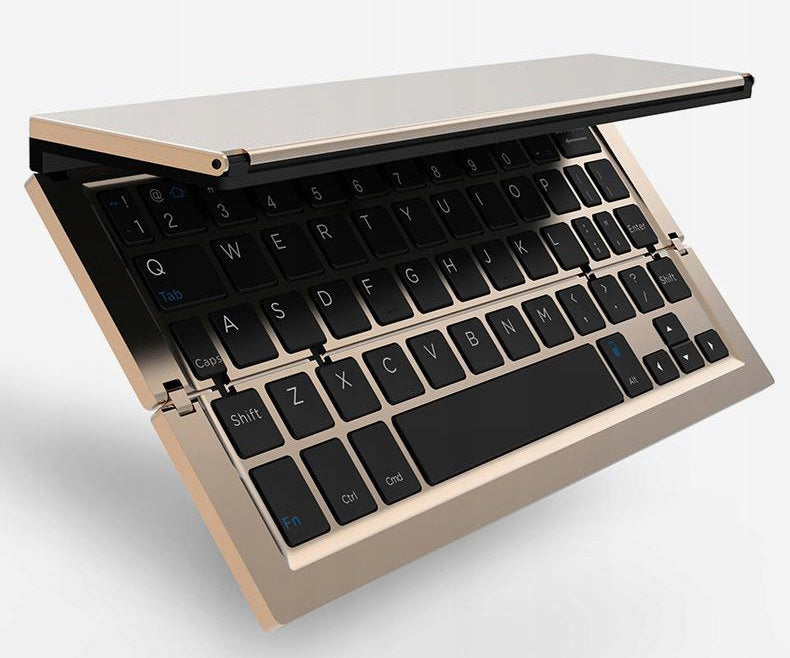 Wireless Bluetooth Keyboard Folding Harmonica TriFold KeyBoard