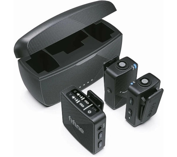 Wireless Condenser Microphone Fifine M9 Black