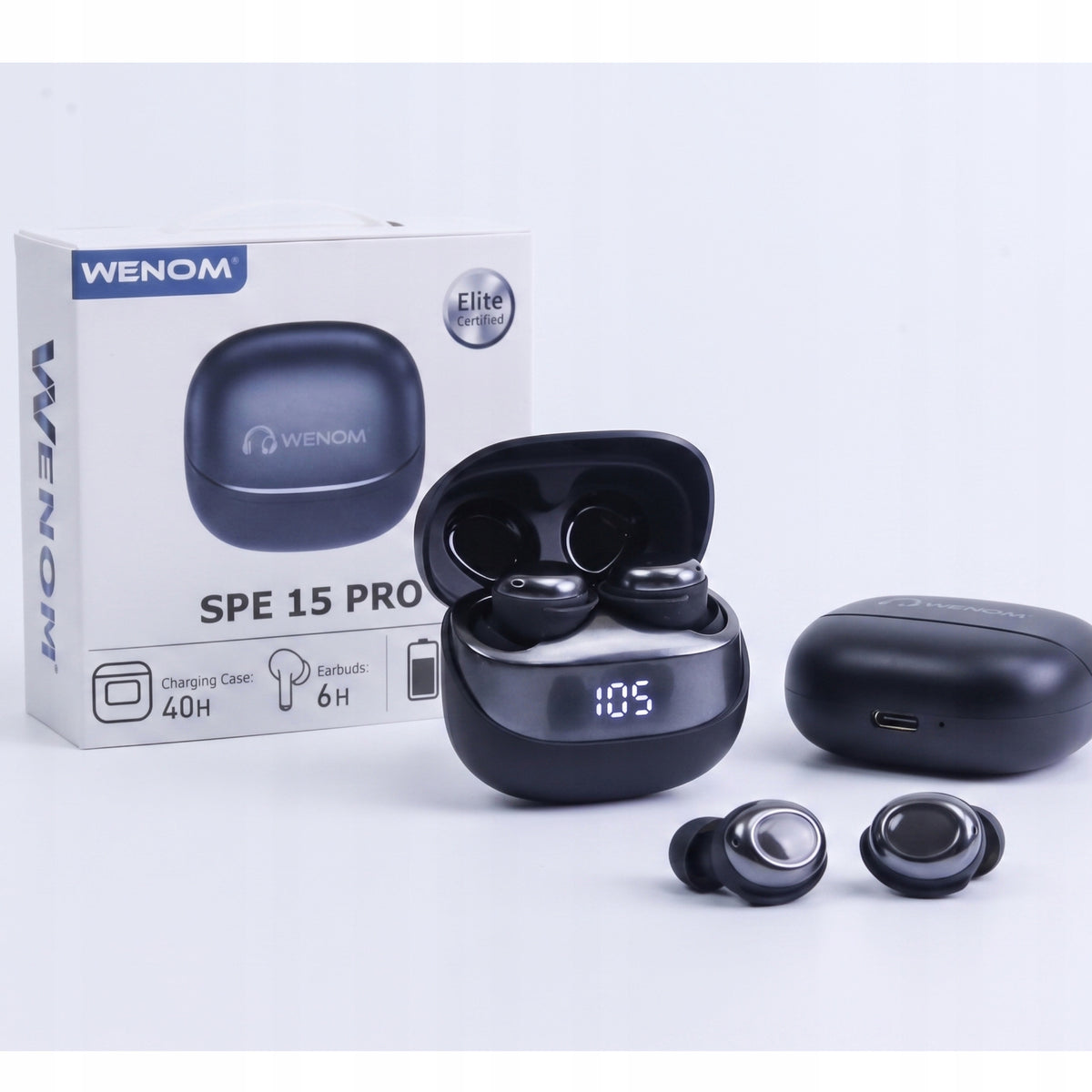 Wireless Earbuds SPE 15 PRO Bluetooth 5.4 Conversation HD Sound Packaging status original