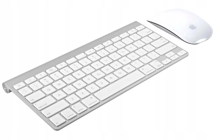 Wireless Keyboard Apple A1314 + Mouse Apple Magic Mouse White A1296