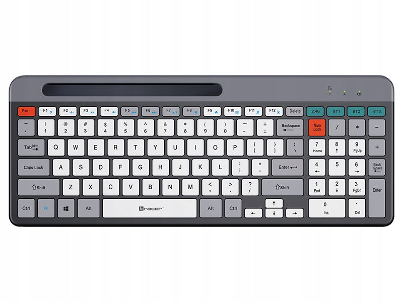 Wireless Keyboard ISLAND FLAT Ultra-Slim 2.4GHz USB and Bluetooth Packaging status original