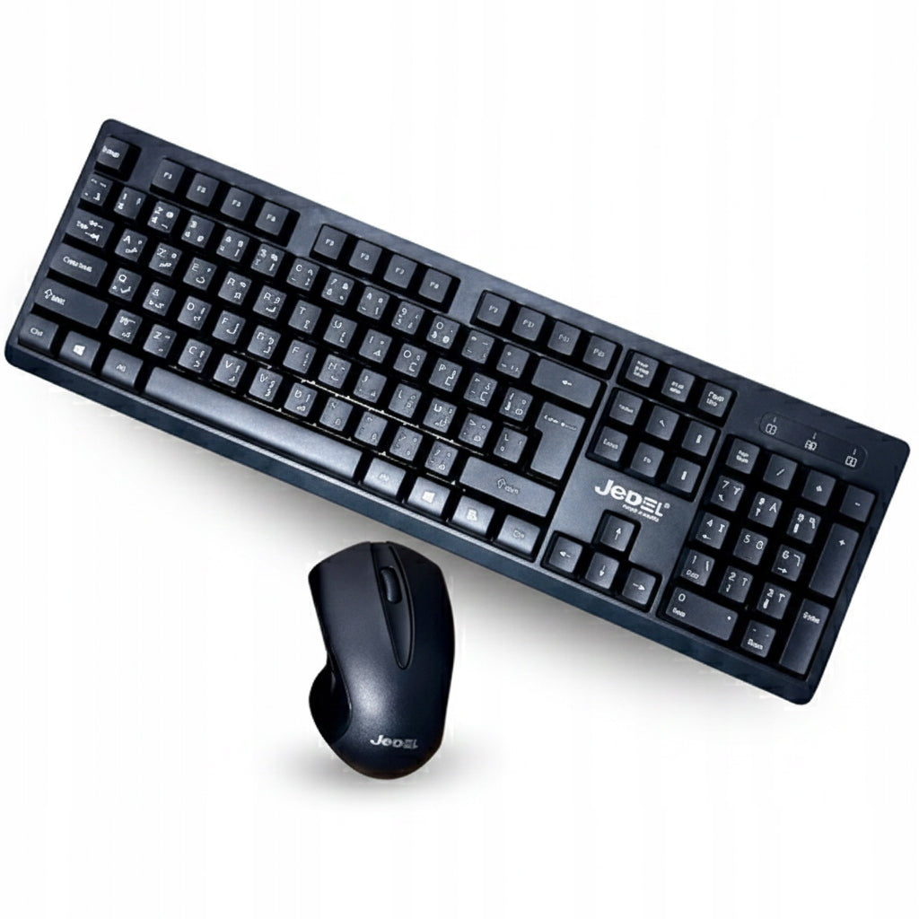 Wireless Keyboard + Mouse Kit JEDEL WS736 Quiet RGB 2.4GHz Manufacturer code ws736