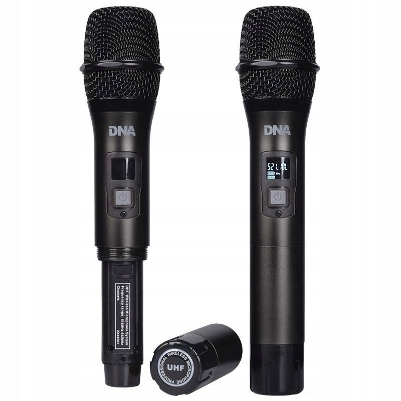 Wireless Microphone Dynamic UHF Wave Receiver DJ Event Karaoke Kit Manufacturer code 601441055
