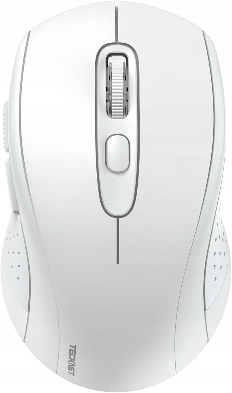 Wireless Mouse For Computer Bluetooth/2.4GHz White