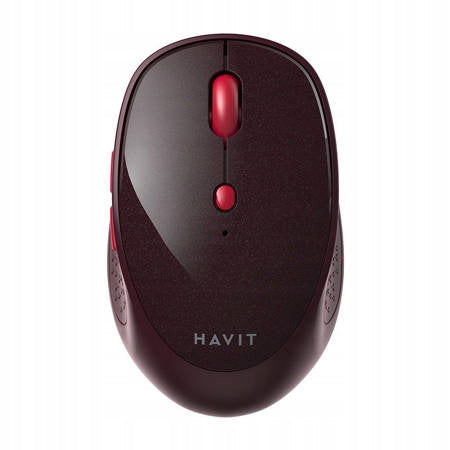 Wireless Mouse HAVIT MS76GT Plus Red 1600DPI for PC LAPTOP