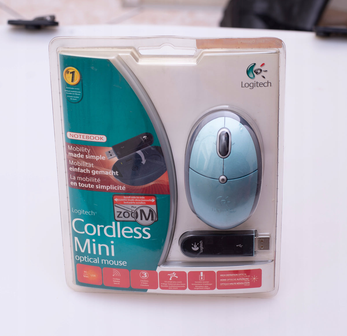 Wireless Mouse Logitech Cordless Mini Optical Mouse Description EAN (GTIN) 5099206979741