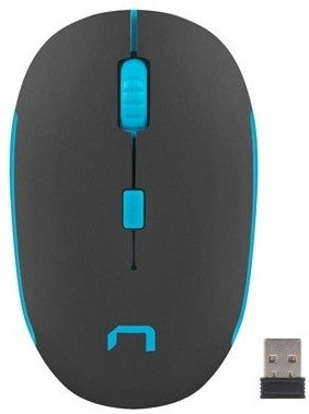 Wireless Mouse NATEC Martin Black and blue
