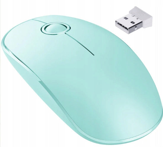 Wireless Mouse VicTsing PC262A Optical Quiet 2.4 GHz Blue
