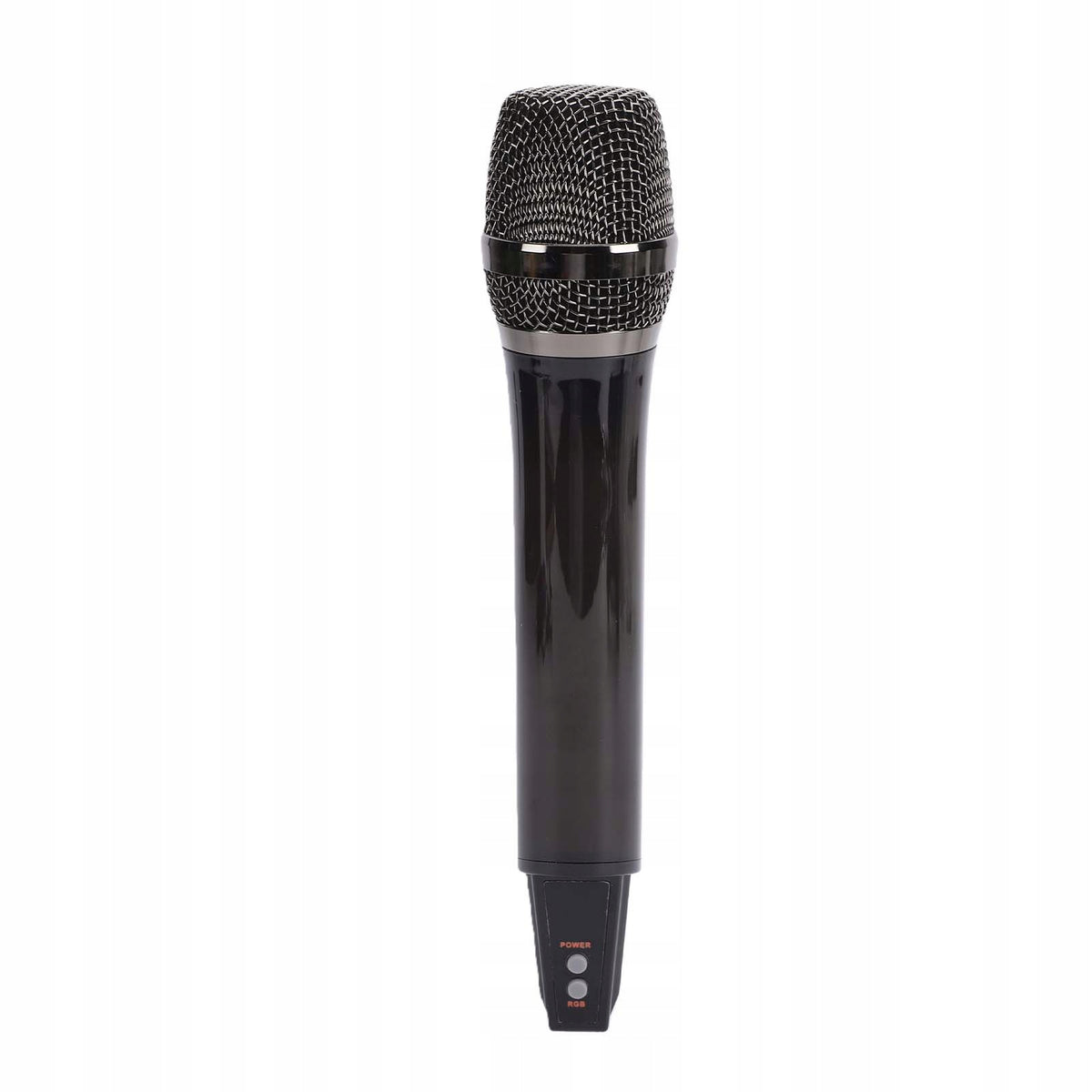 Wireless RGB Microphone with Receiver, Handheld Microphone with PC