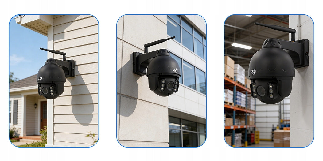 Wireless WiFi IP Camera 5Mpx Audio Human Detection and Tracking DVS Packaging status original