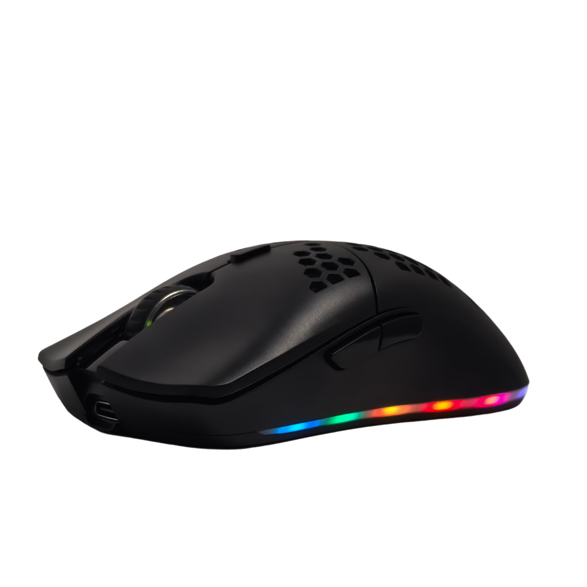 Wireless gaming mouse RGB 2.4GHz, USB-C RGB, optical. Black