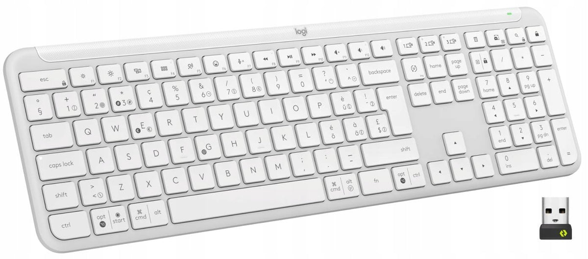 Wireless keyboard LOGITECH Signature Slim K950 Bluetooth + USB BOLT
