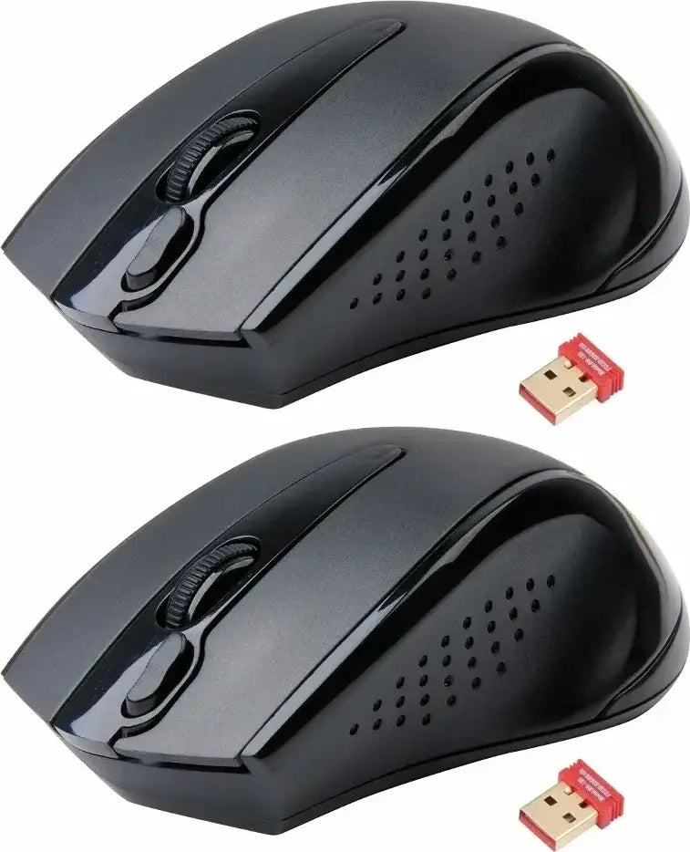 Wireless mouse A4Tech G9-500F-1, optical, black x2