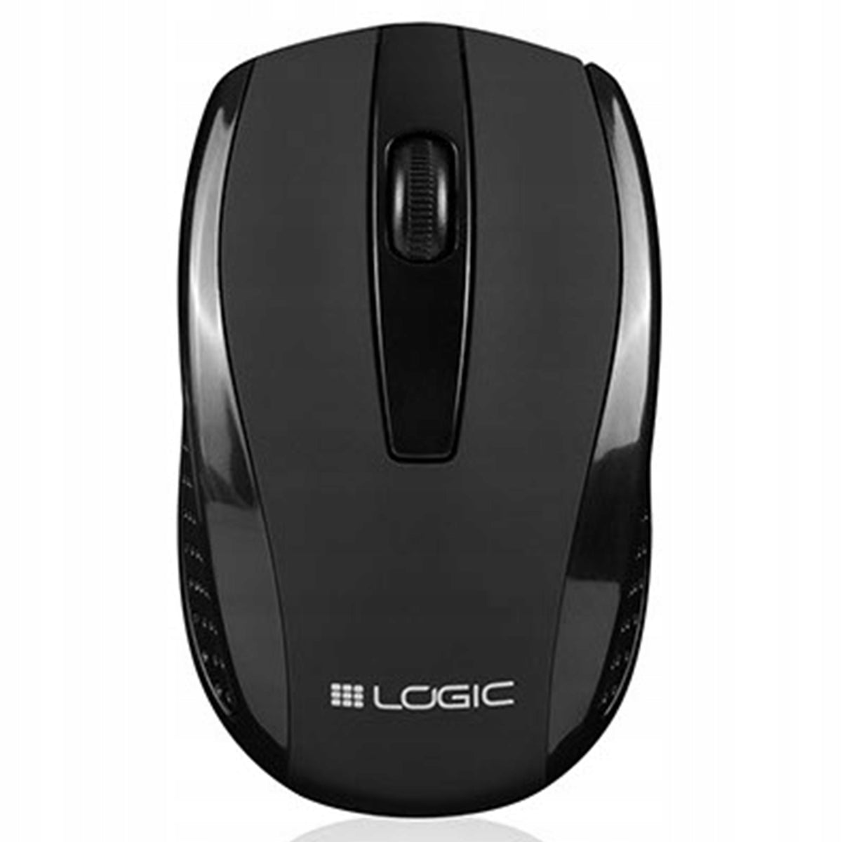 Wireless mouse LOGIC LM-31W black optical large range low weight Packaging status original