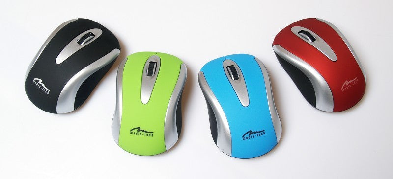 Wireless mouse Media-tech MT1098 optical sensor blue Packaging status original