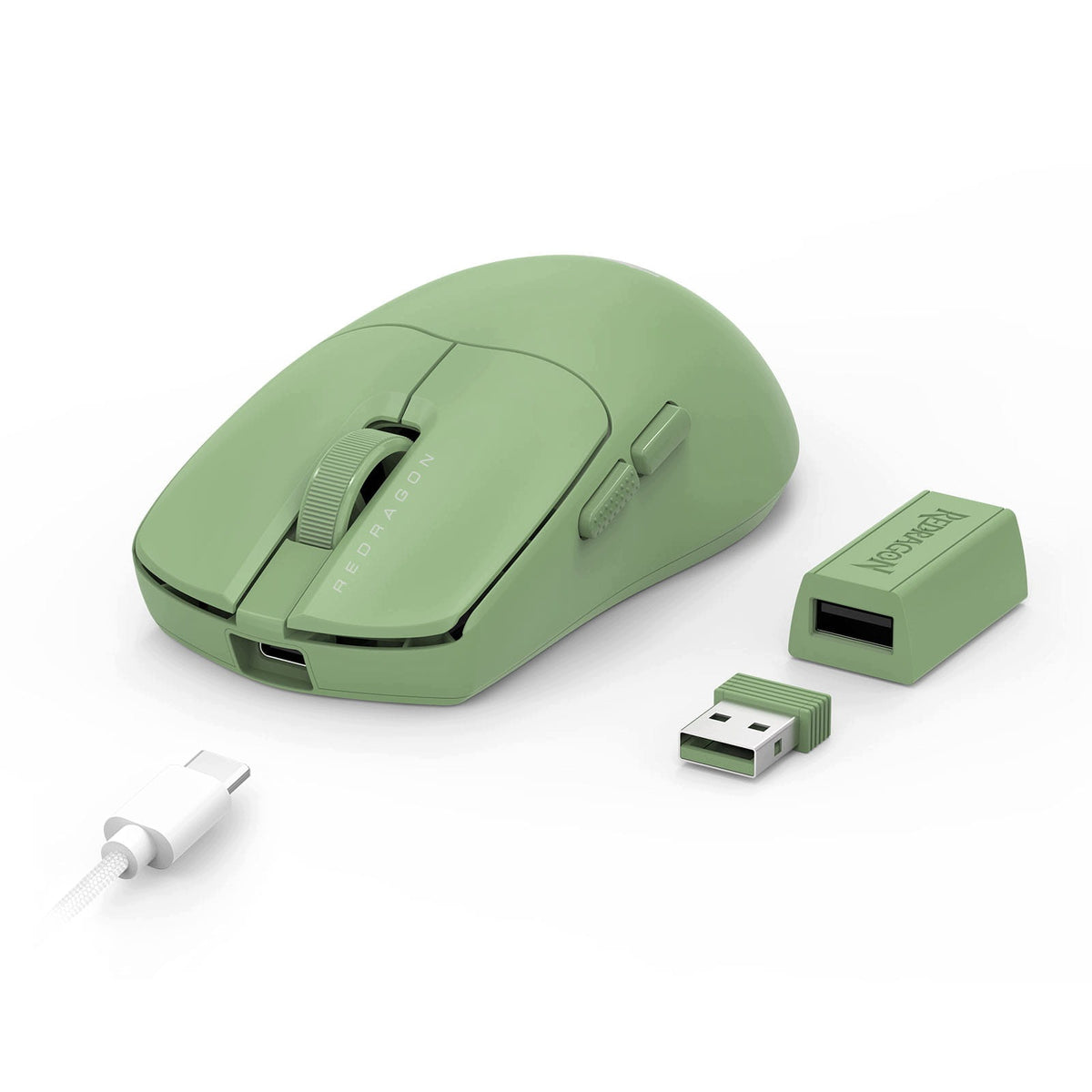 Wireless mouse REDRAGON M933OM-ULT Axion Green Packaging status original