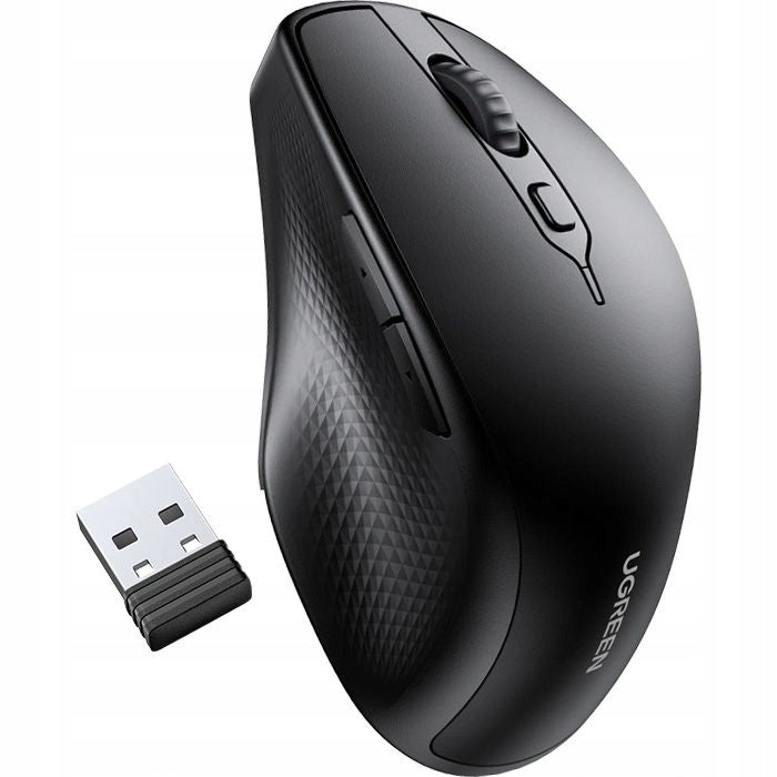 Wireless mouse Ugreen, USB 2.4GHz, Bluetooth, 1000/1600/2000/4000 DPI