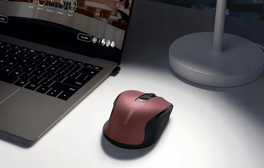 Wireless mouse Ugreen optical sensor 2.4GHz 4000 DPI BT 5.0 Manufacturer code 061035