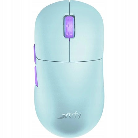 Wireless mouse Xtrfy M8 WIRELESS FROSTY MINT optical sensor