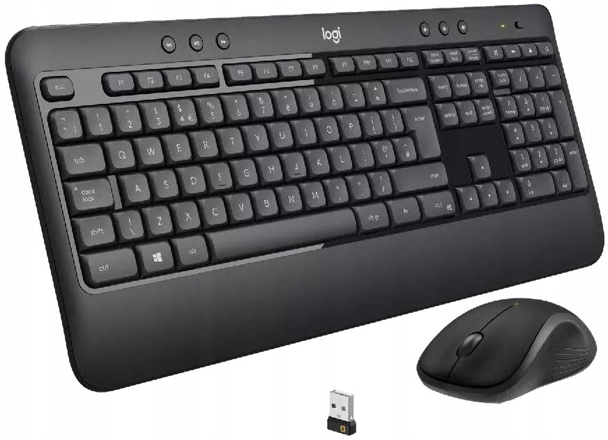 Wireless set Logitech MK540, keyboard+mouse, black Manufacturer Logitech