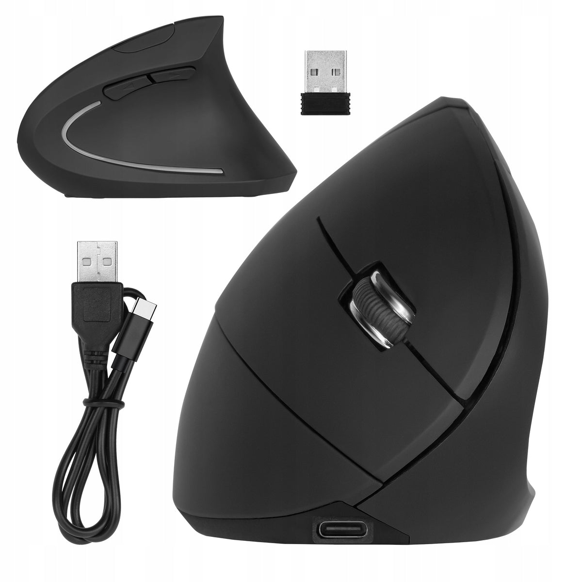 Wireless vertical mouse Rebel VM10