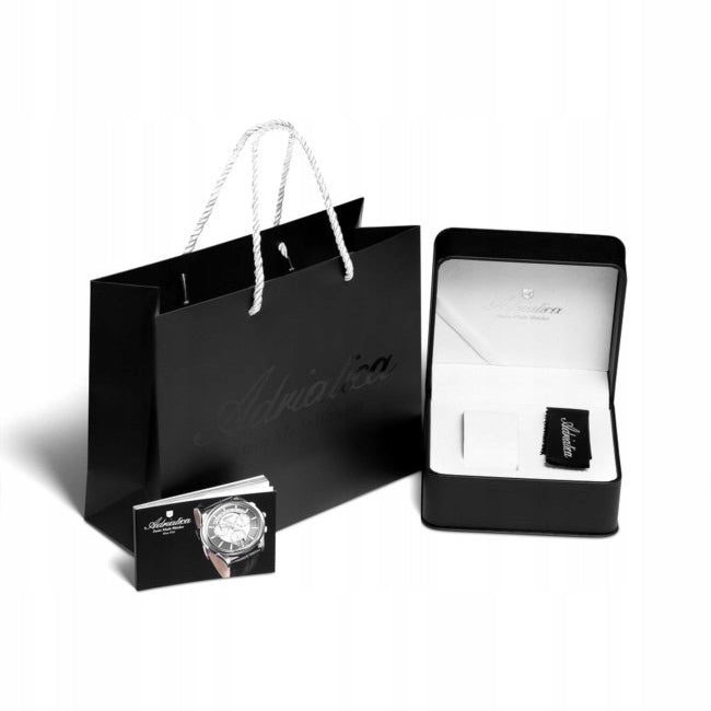 Women's Watch Adriatica A3837.R166Q ZIRCONS silver Brand Adriatica