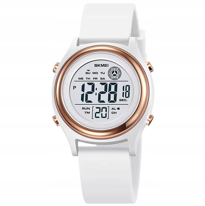 Women's watch electronic strap readable dial many functions
