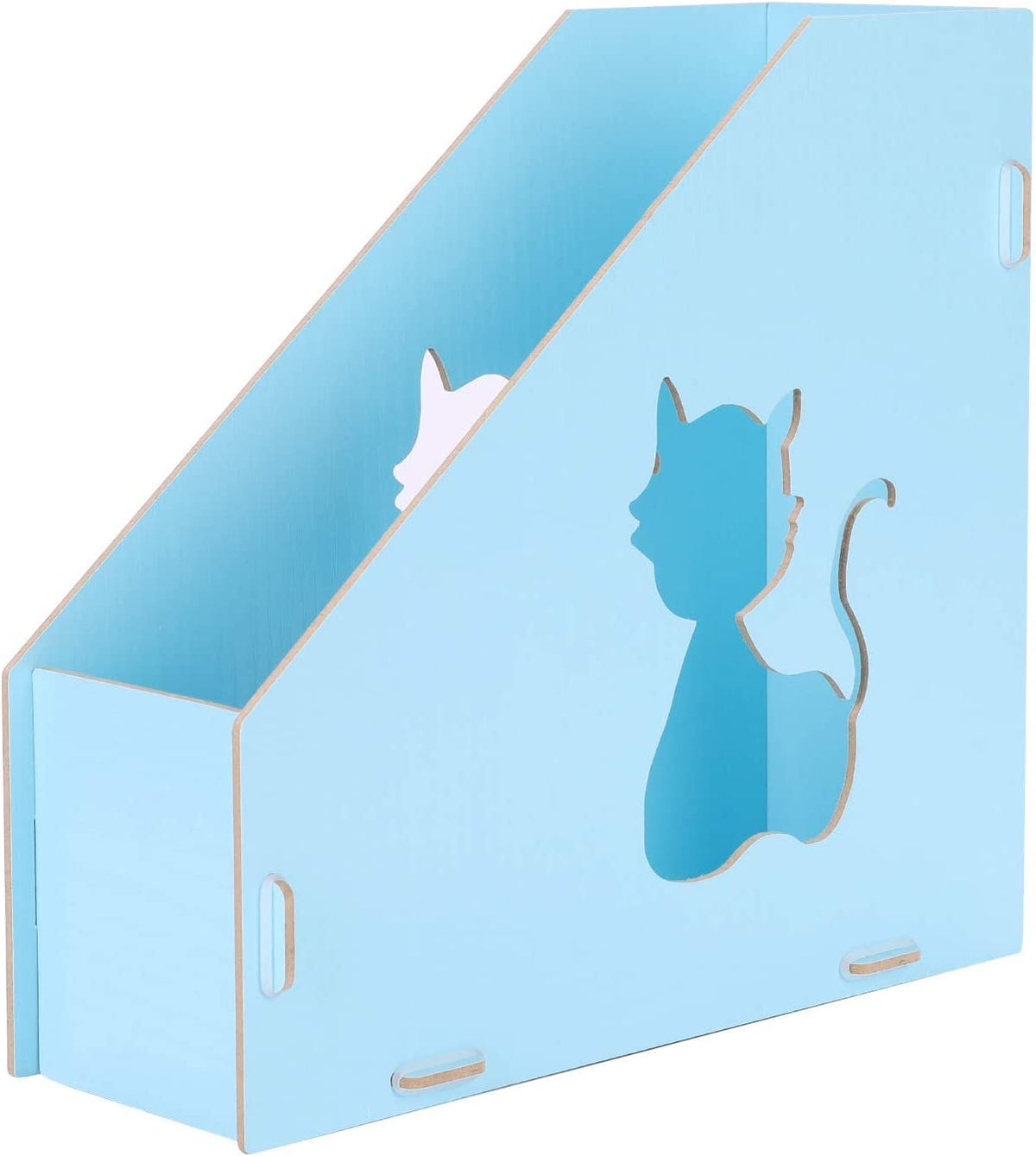 Wooden Document Holder Magazine File A4 with Clip