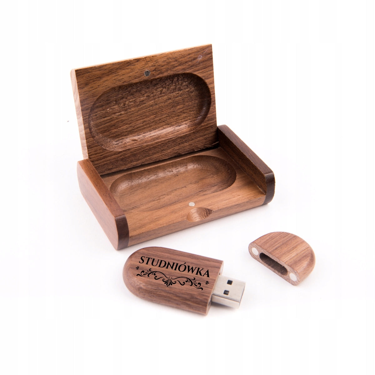 Wooden Prom Pendrive for Prom 32 GB USB 2.0 + Box Engraving Manufacturer code DS-0404