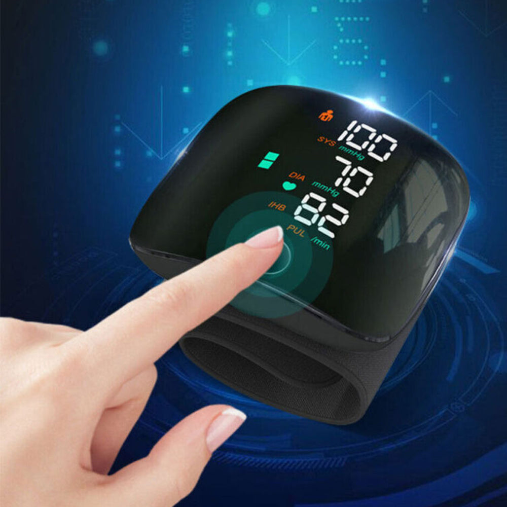 Wrist Blood Pressure Monitor Automatic Lightweight Packaging status original