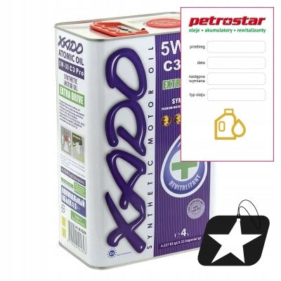 XADO ATOMIC 5W30 C3 PRO EXTRA DRIVE 4L