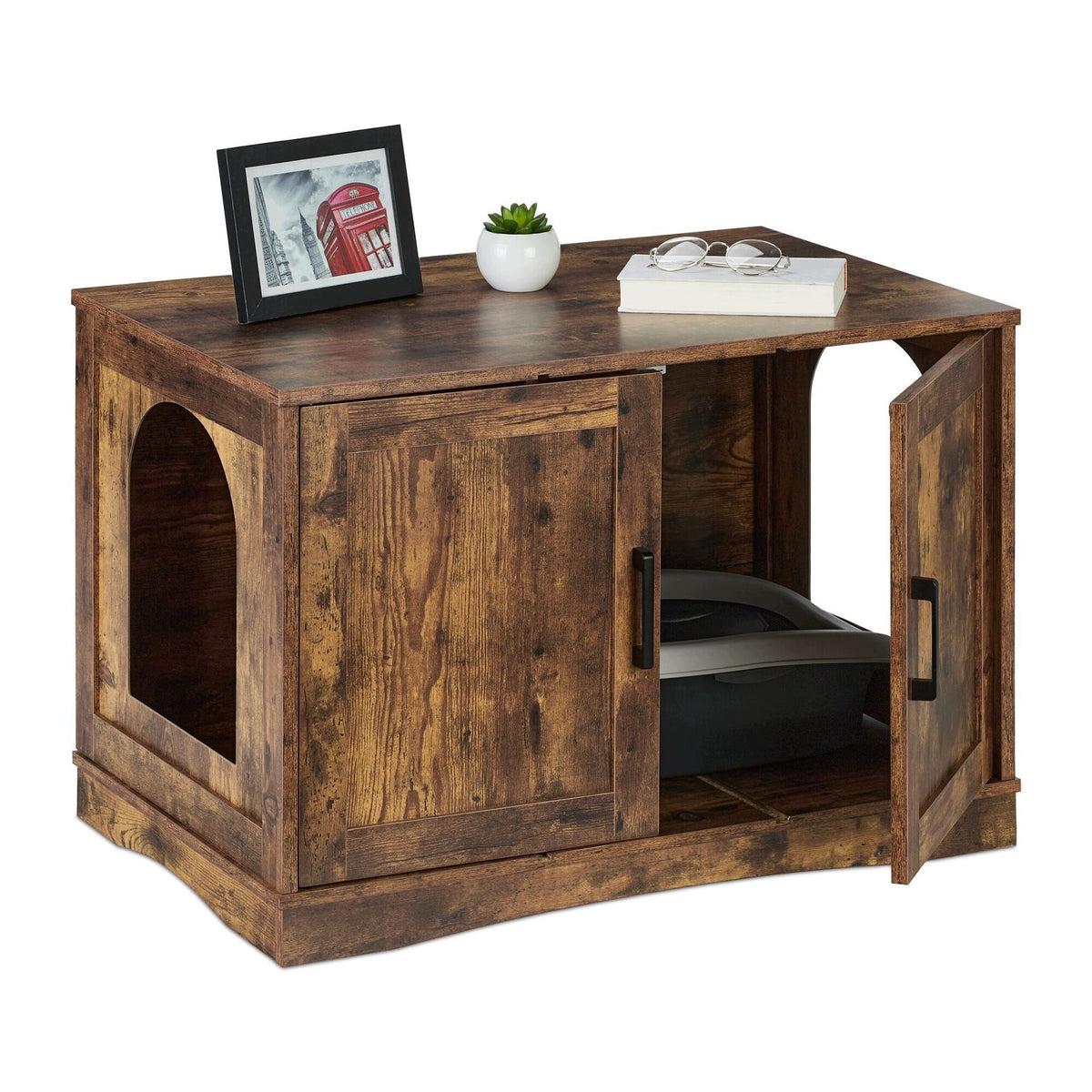 XL Cat Cabinet for Litter Box