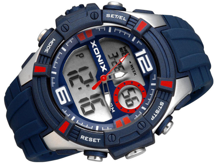 XONIX Dual Time Large Youth Sports Watch