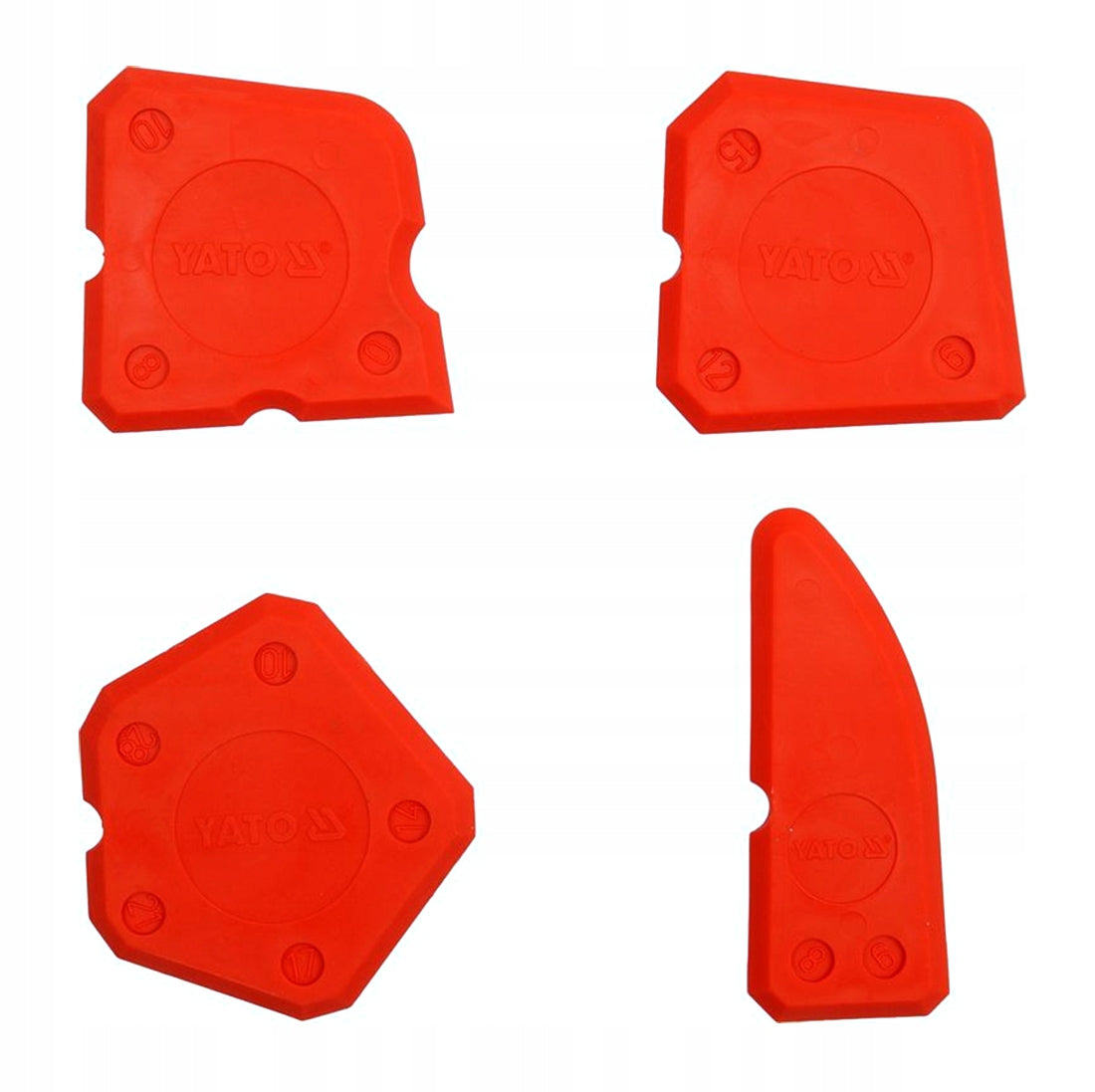 YATO SET OF SPATULAS FOR SILICONE 4 pcs. 100mm