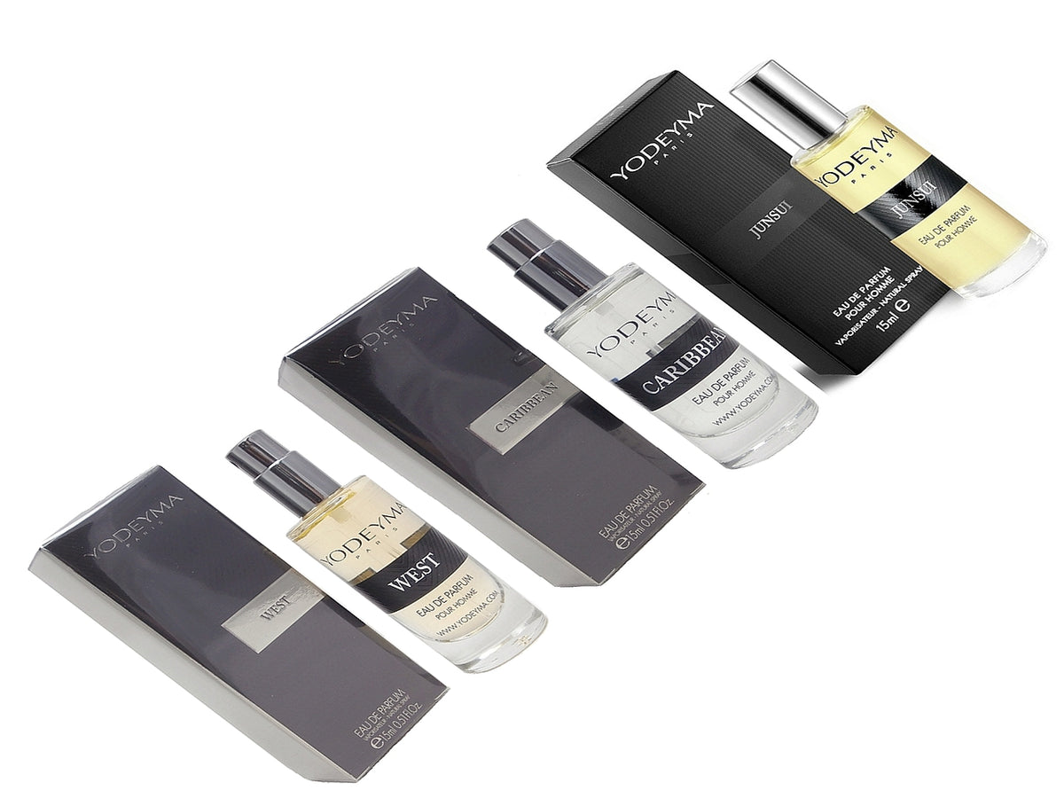 YODEYMA MEN 15ml CARIBBEAN + WEST + JUNSUI