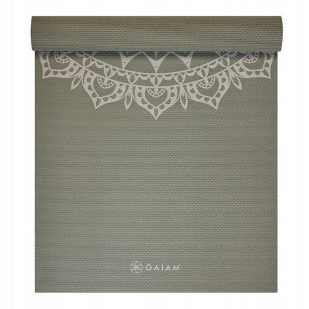 YOGA MAT OLIVE MARRAKESH 5 MM 65369 GAIAM Color gray