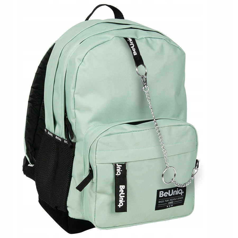 YOUTH BACKPACK PASO BEUNIQ , MINT, CHAIN
