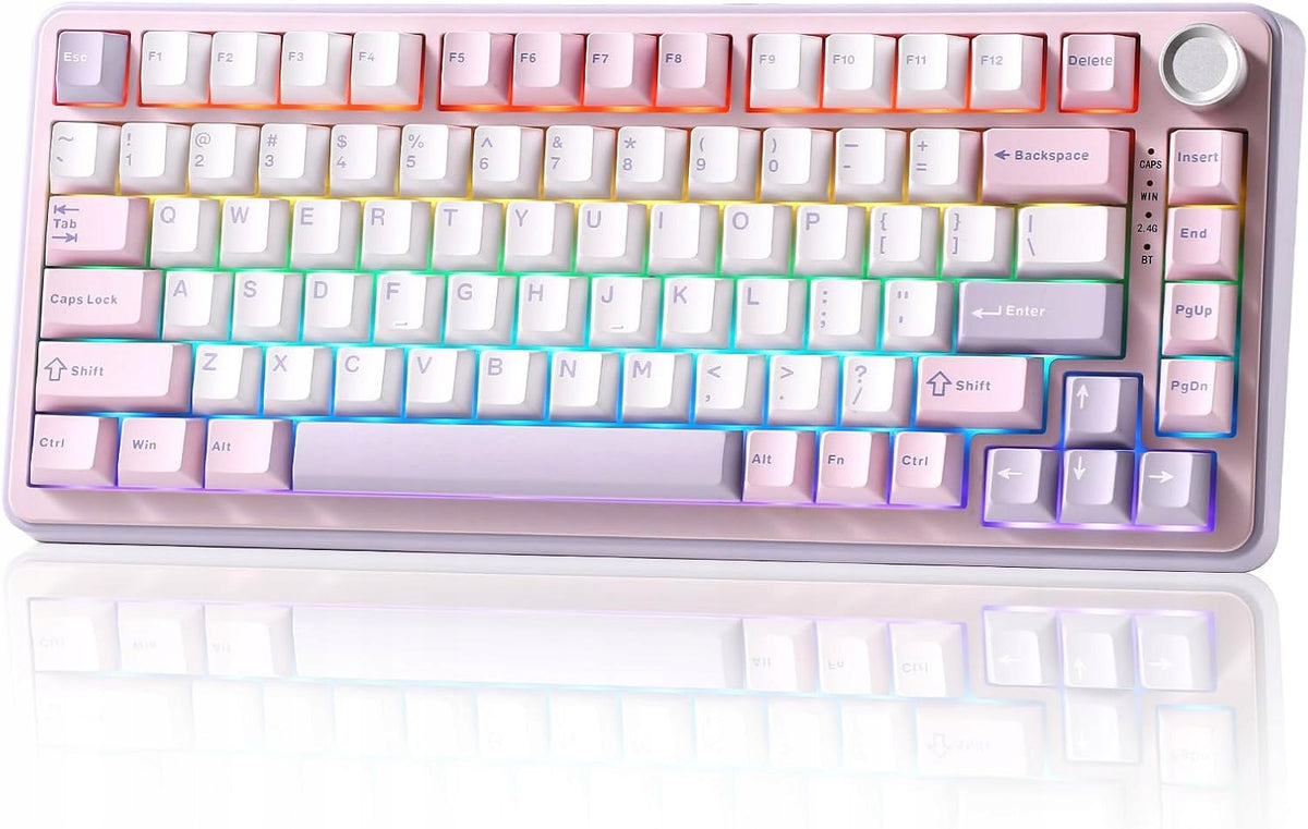 YUNZII B75 Pro Mechanical Keyboard 75% RGB Wireless Hot Swap