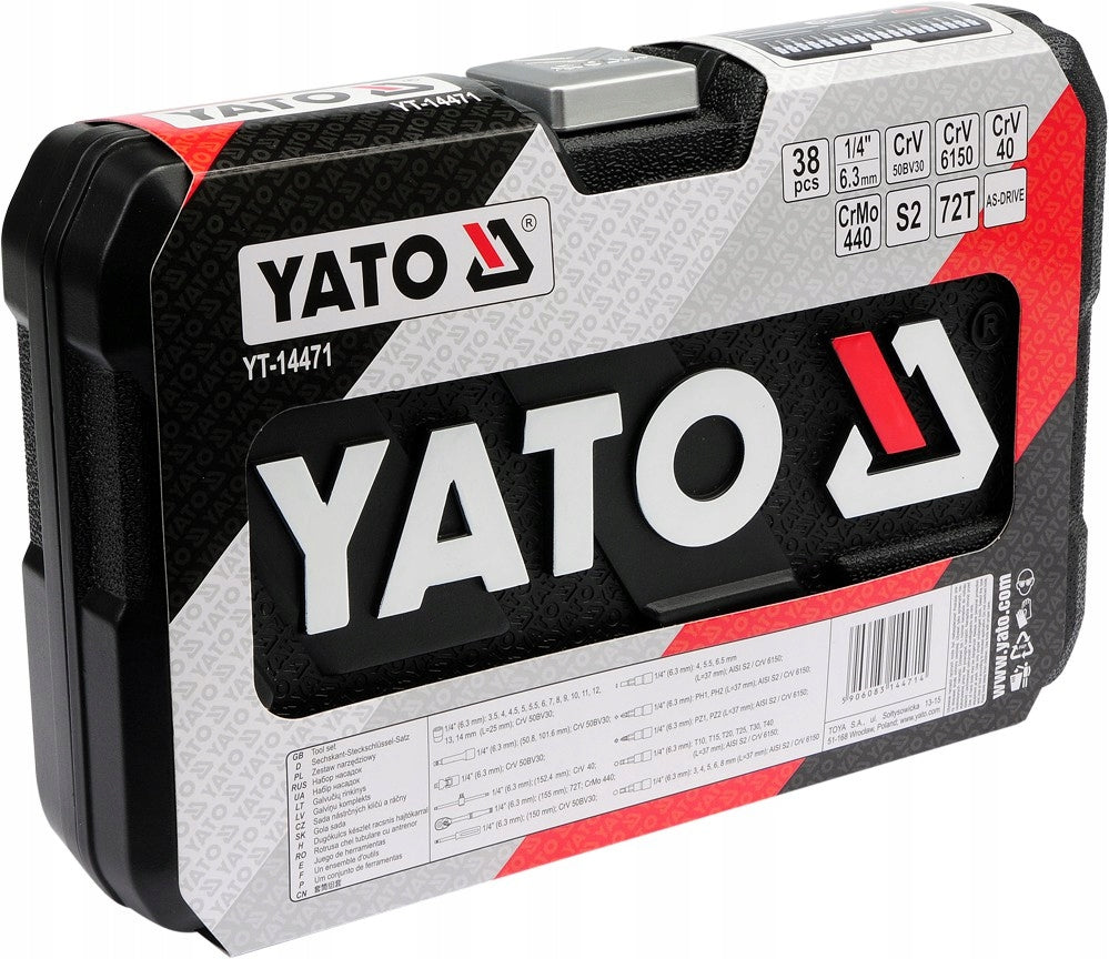 Yato YT-14471 Tool Set Manufacturer code YT-14471