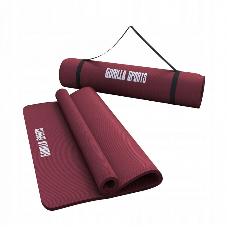 Yoga Exercise Mat 190x60x1,5cm Ruby