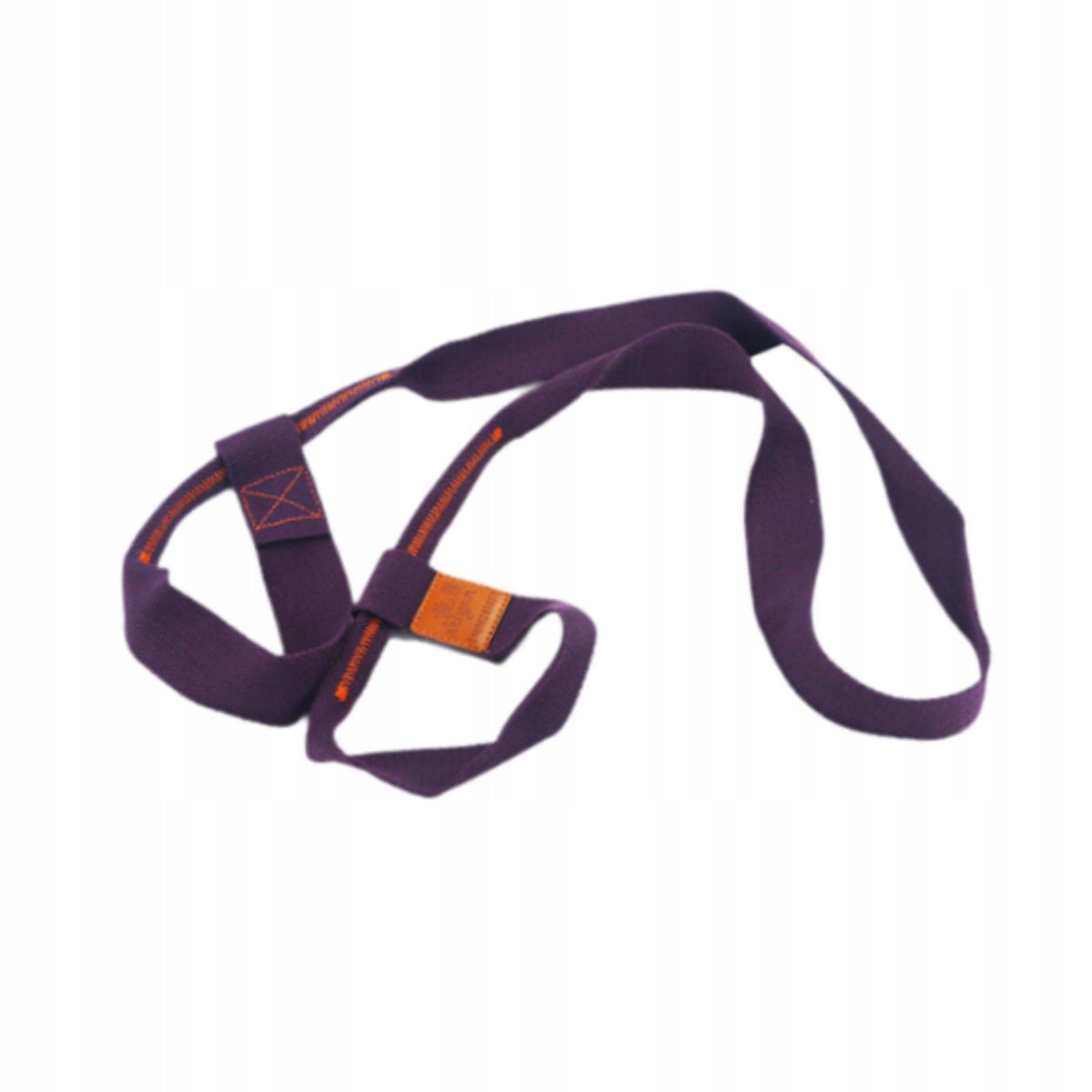 Yoga Mat Strap Multifunctional for Exercise Stretch Thick Wide Purple