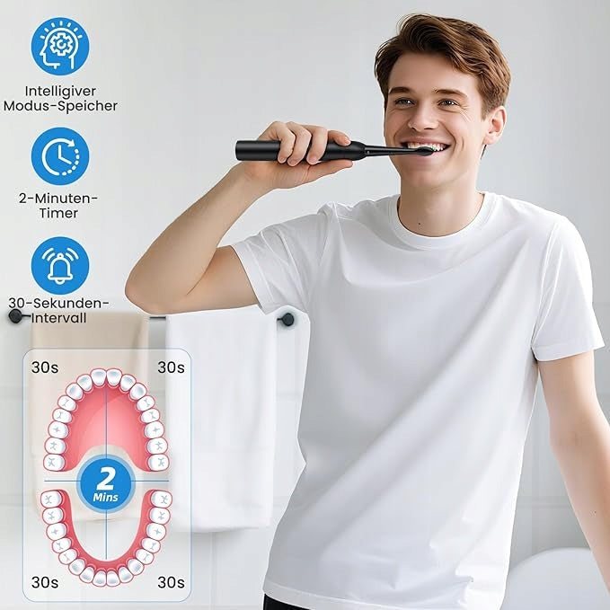 Yunchi C2 Electric Toothbrush 4 Tips Gradient Brushes Manufacturer code YCDZ-C2-JB-4
