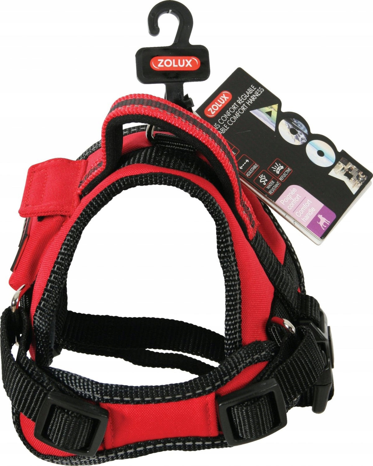 ZOLUX Harness MOOV COMFORT adjustable XS red Packaging status original