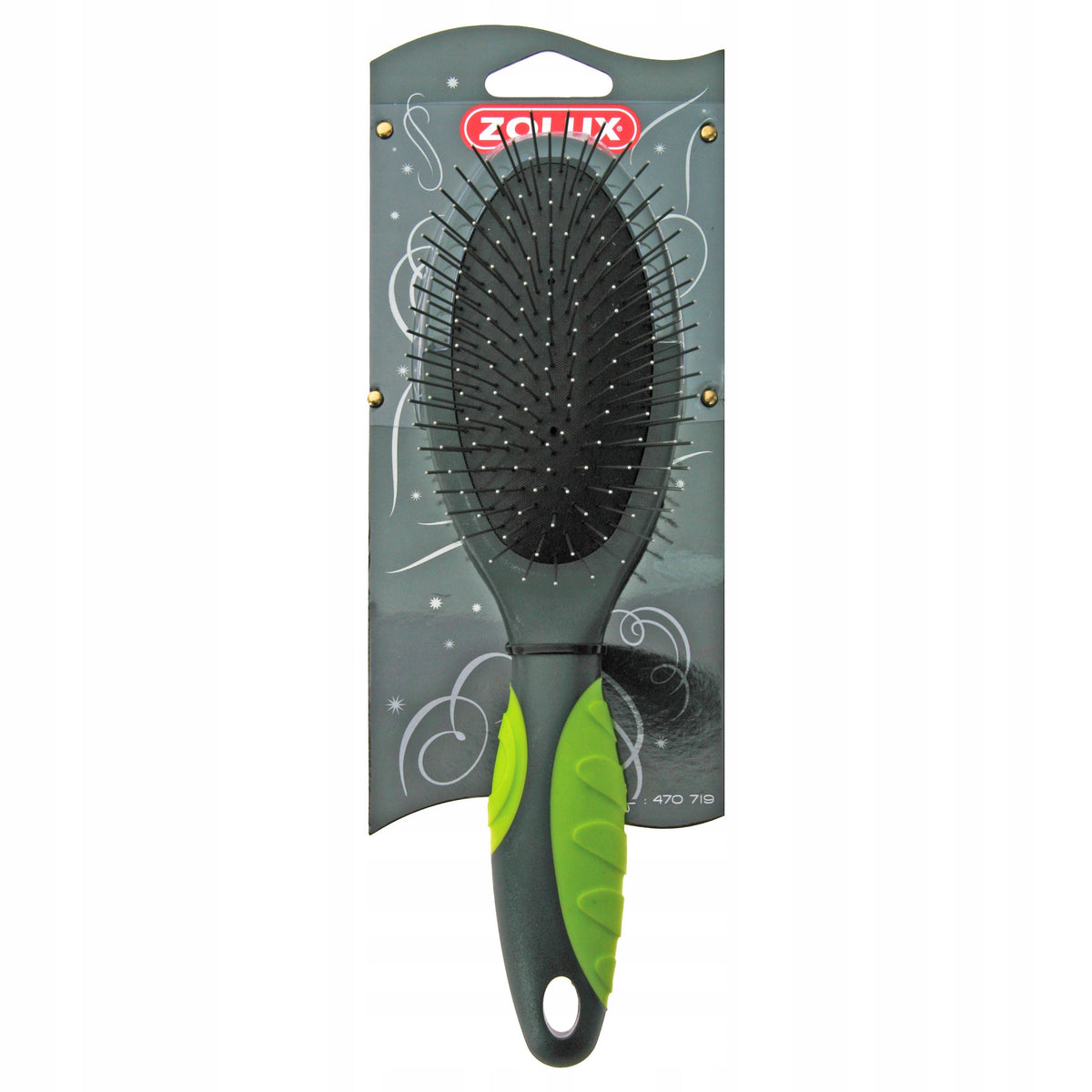 ZOLUX PNEUMATIC PLASTIC BRUSH FOR CAT DOG 470 718