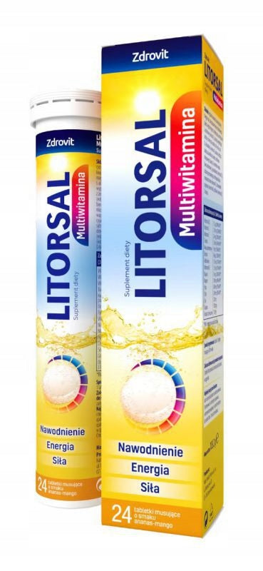 Zdrovit Litorsal Multivitamin electrolytes 24 tab
