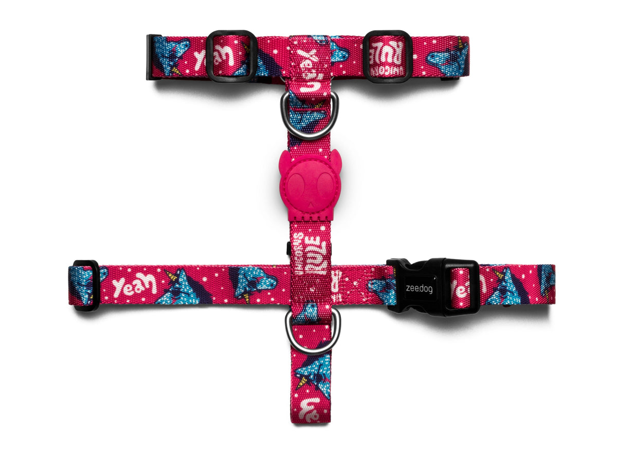 Zee Dog Harness Unicorns L