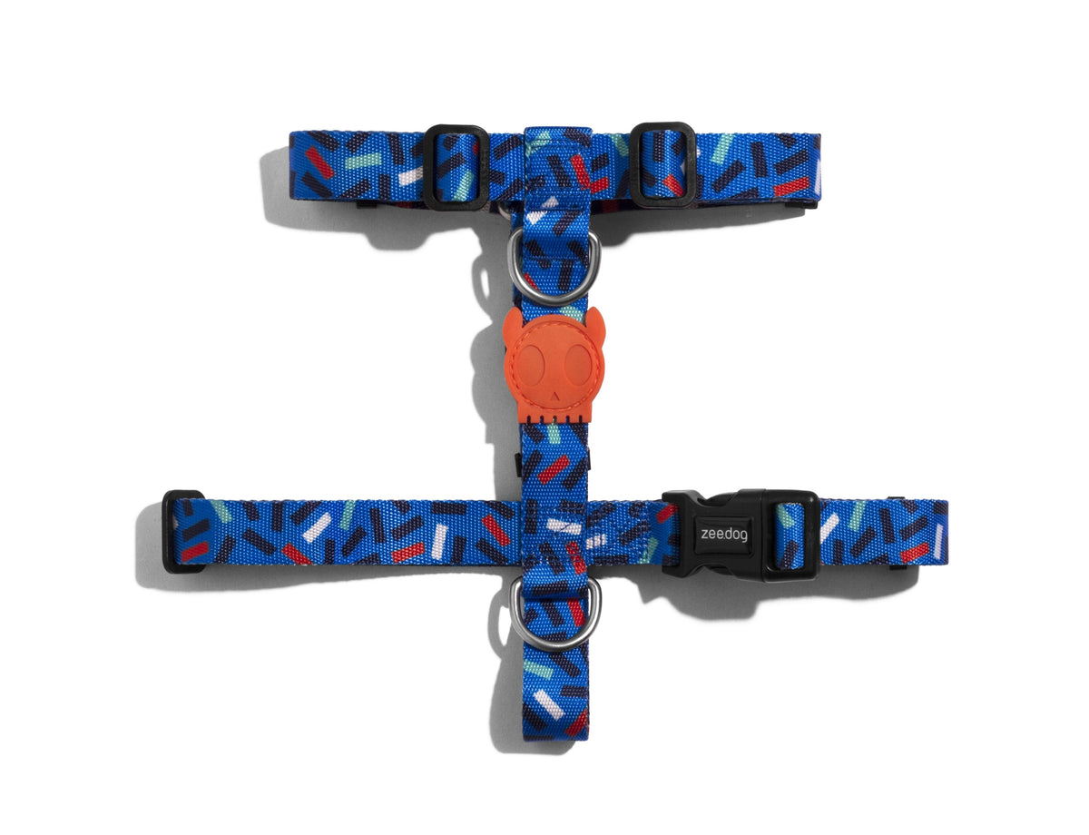 Zee Dog Harness with Patterns Atlanta M