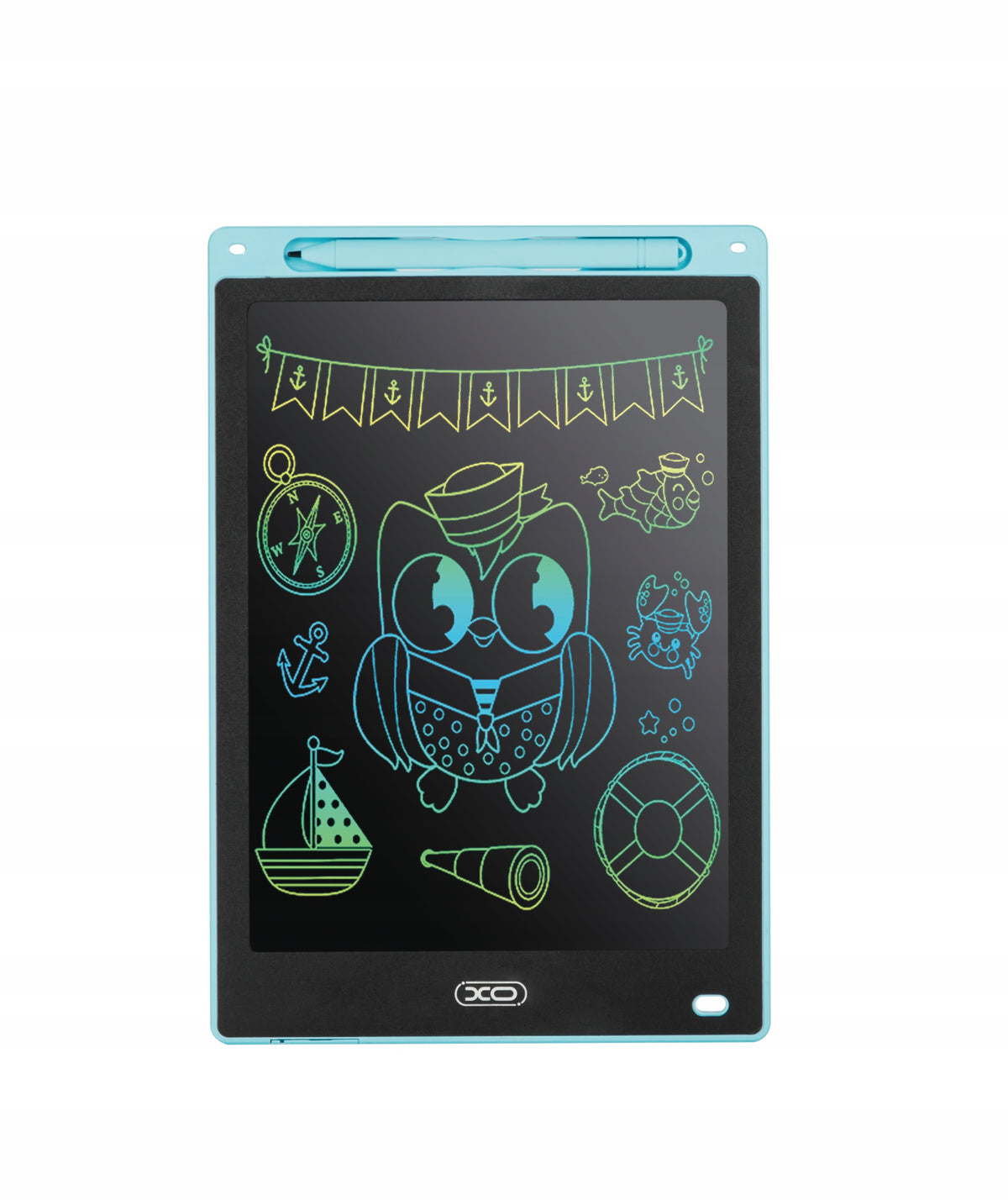 Znikopis LCD Drawing Graphic Tablet 10" Inch Blue with Stylus