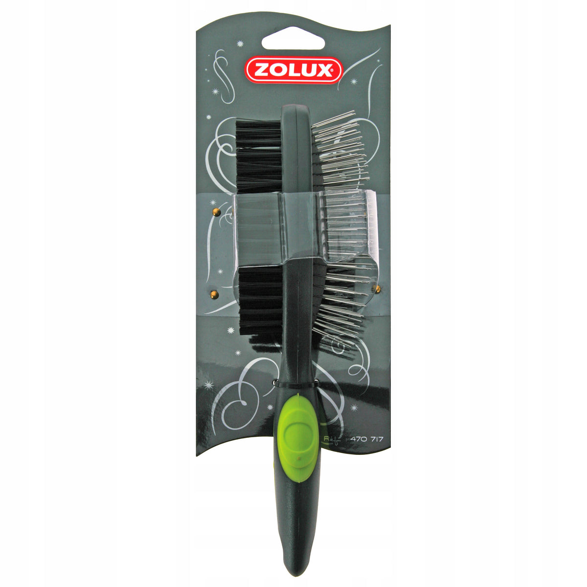 Zolux Double plastic brush large